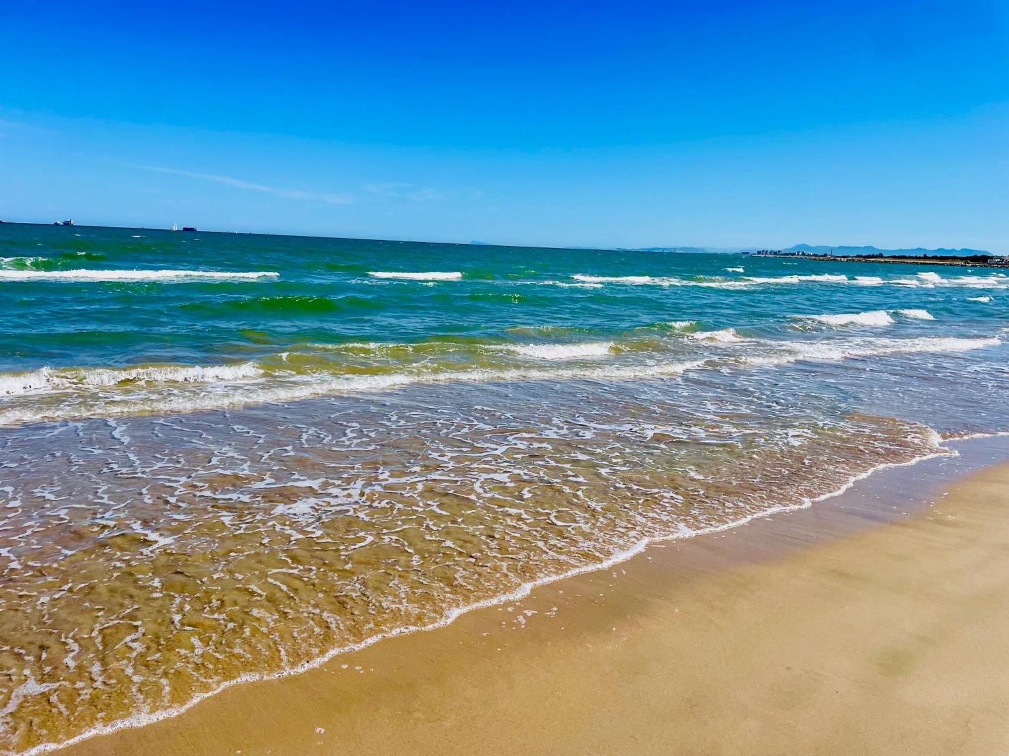 Precioso Apartamento Playa Pinedo Valencia Eksteriør bilde