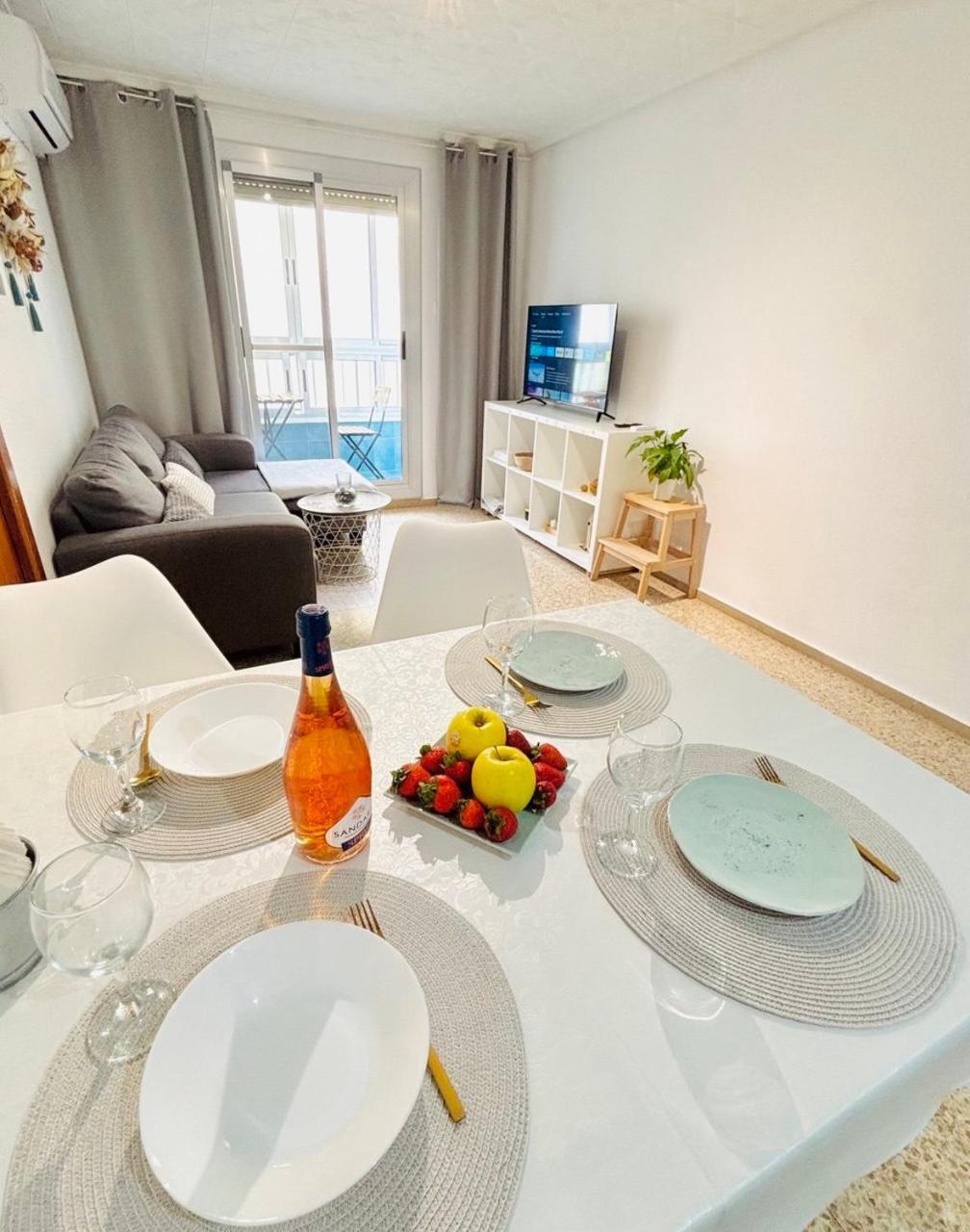 Precioso Apartamento Playa Pinedo Valencia Eksteriør bilde
